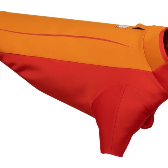 NWT Large Campfire Orange Undercoat Dog Water Jacket - Picture 7 of 8